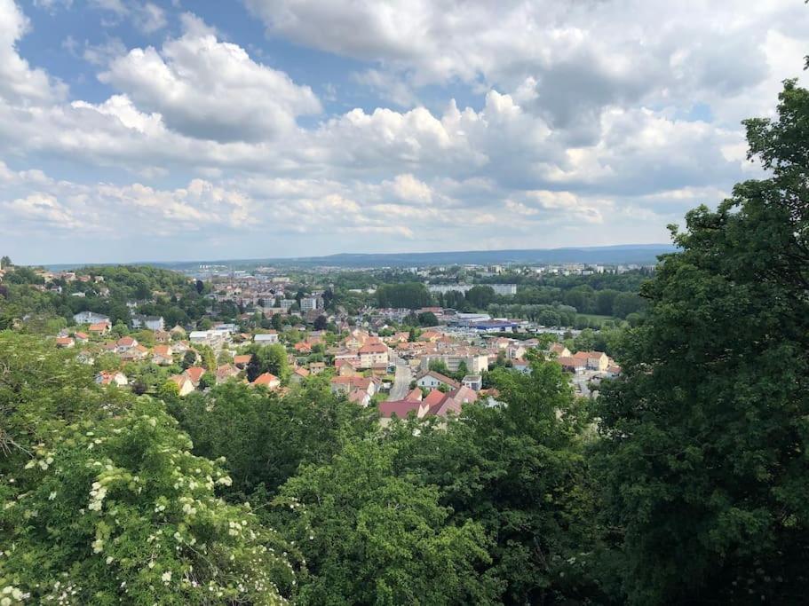 Appart' Terrasse Vue Exceptionnelle 1Er Etage Montbeliard Bagian luar foto